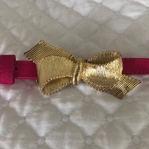 Lilly Pulitzer skinny pink belt M/L